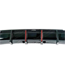 Difusor trasero negro brillante compatible con BMW G20 2019-2022 con luz de freno LED y divisores de esquina -18