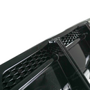 Difusor trasero negro brillante compatible con BMW G20 2019-2022 con luz de freno LED y divisores de esquina -14