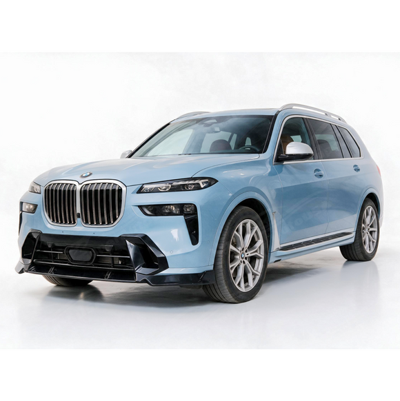 Se adapta a BMW Serie 5 G30 2017-2023 Faldones laterales de carrocería en negro brillante Divisores debajo de los alerones Panel basculante Labios de extensión inferiores 
