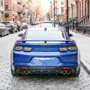 Carbon Fiber Print Rear Bumper Diffuser Lip For 2016-2024 Chevrolet Camaro-20