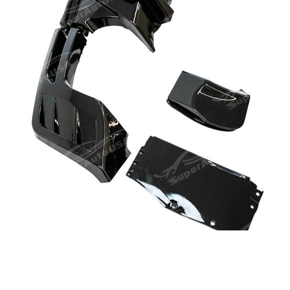 Carbon Fiber Print Rear Bumper Diffuser Lip For 2016-2024 Chevrolet Camaro