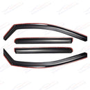 For Acura MDX 2022-2025 In-Channel Vent Window Visor Rain Wind Guard Deflectors-4