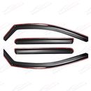 Fits 2023-Up Honda CR-V In-Channel Vent Window Visor Rain Wind Guard Deflectors-9
