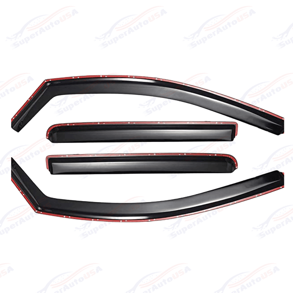 Fits 2023-Up Honda CR-V In-Channel Vent Window Visor Rain Wind Guard Deflectors