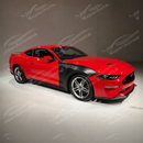 For 2018-2023 Ford Mustang GTD Style Vented Body Fender Stainless Steel-7