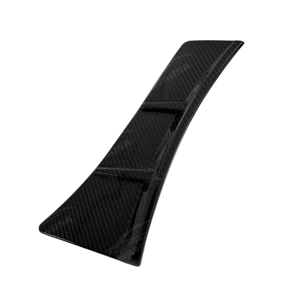 2024-2026 Mustang S650 - Front Bumper Aero Canards - Carbon Fiber