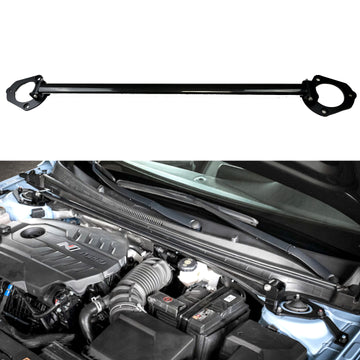 For 21+ Hyundai Elantra N TCR Tuning Dry Carbon Fiber Front Strut Tower Top Brace Bar