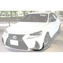 For 2017-2020 Lexus IS 200t/300/350 F-Sport JDM TRD Style Front Bumper Lower Corner Lips-3