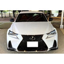 For 2017-2020 Lexus IS 200t/300/350 F-Sport JDM TRD Style Front Bumper Lower Corner Lips-7