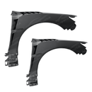 Close-up view of the Subaru WRX STI with Real Carbon Fiber Front Side Fender Panel, showcasing the lightweight and high-quality material