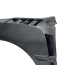 Artistic view of the 2015-2021 Subaru WRX STI with Real Carbon Fiber Front Side Fender Panel, blending performance upgrades with a refined design