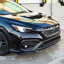 Fits 2022-2025 Subaru VB WRX Carbon Fiber Print Front Splitter Spoiler Lip-10