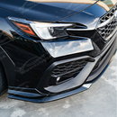 Fits 2022-2025 Subaru VB WRX Carbon Fiber Print Front Splitter Spoiler Lip-12