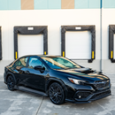 Fits 2022-2025 Subaru VB WRX Carbon Fiber Print Front Splitter Spoiler Lip-5