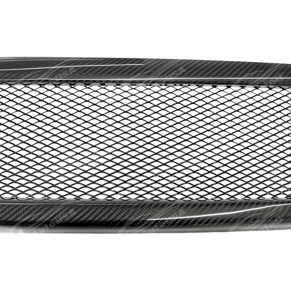 Real Carbon Fiber Front Grilles Mesh Replacement for 2017 Subaru WRX STI