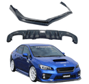 2016 Subaru WRX STI featuring Pure carbon fiber front spoiler