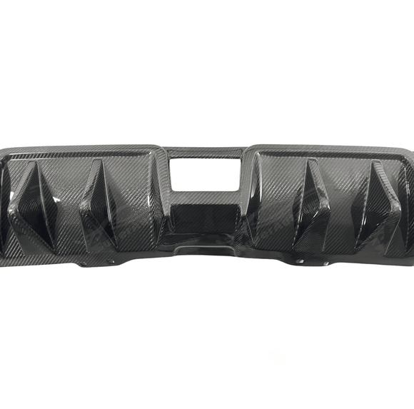 2021 Subaru WRX STI Pure carbon fiber rib fin rear diffuser