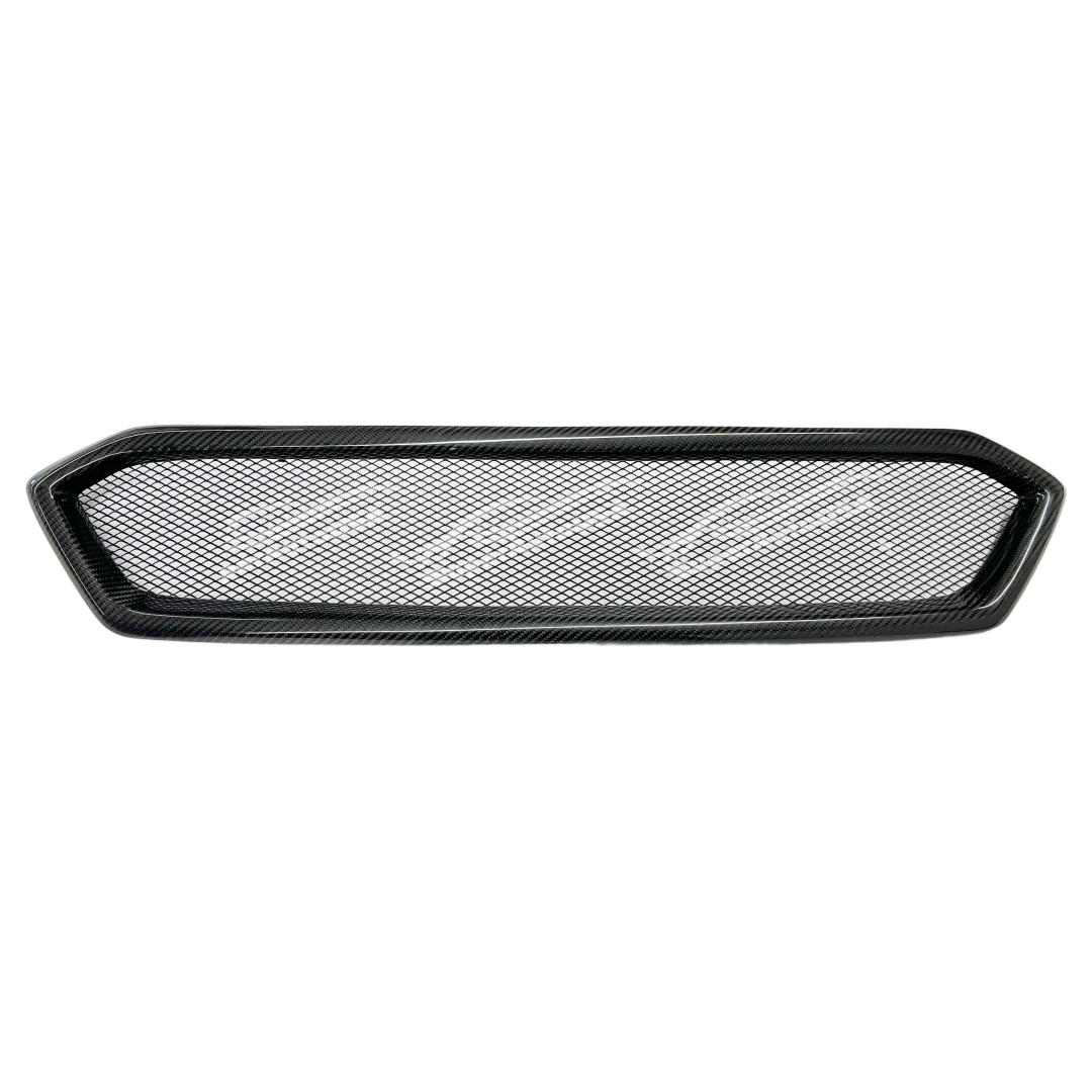 Fits 2018-2021 Subaru WRX STI Real Carbon Fiber Front Grill Sport Style Grille