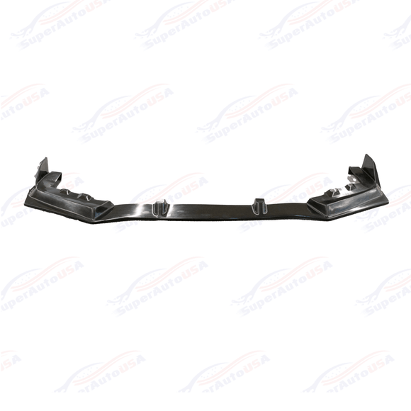 PU Front Splitter Spoiler Lip Black Fits Subaru WRX STI (2015-2021)