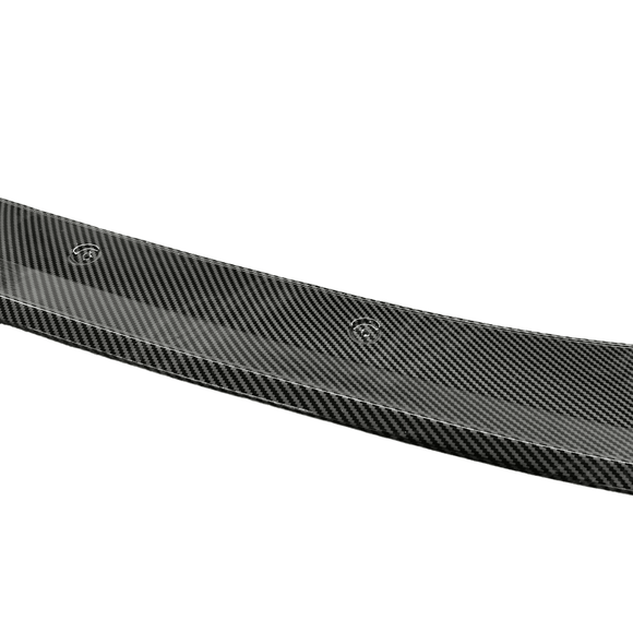 Fits 2022-2025 Subaru VB WRX Carbon Fiber Print Front Splitter Spoiler Lip