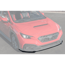 Fits 2022-2025 Subaru VB WRX Carbon Fiber Print Front Splitter Spoiler Lip-3