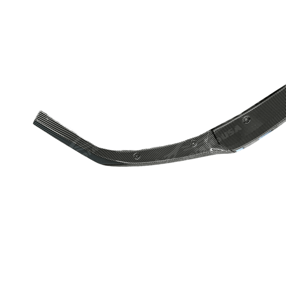 Fits 2022-2025 Subaru VB WRX Carbon Fiber Print Front Splitter Spoiler Lip
