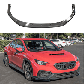 Fits 2022-2025 Subaru VB WRX Carbon Fiber Print Front Splitter Spoiler Lip