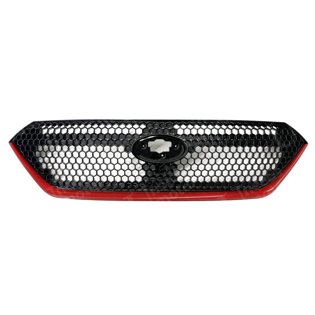 Red Trim Grill