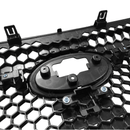 Se adapta a Subaru WRX STI 2022-2025 Parrilla de parachoques delantero negra brillante con diseño de panal -5