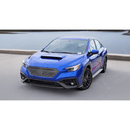 Se adapta a Subaru WRX STI 2022-2025 Parrilla de parachoques delantero negra brillante con diseño de panal -3