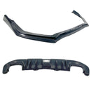 2015 Subaru WRX STI Real carbon fiber rear lip bumper diffuser