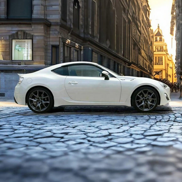 Fits for 2013-2021 Toyota GT86 Scion FR-S Subaru BRZ A Style Gloss Black Side Skirt Body Kits