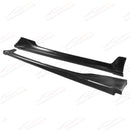 Fits for 2013-2021 Toyota GT86 Scion FR-S Subaru BRZ A Style Gloss Black Side Skirt Body Kits-2