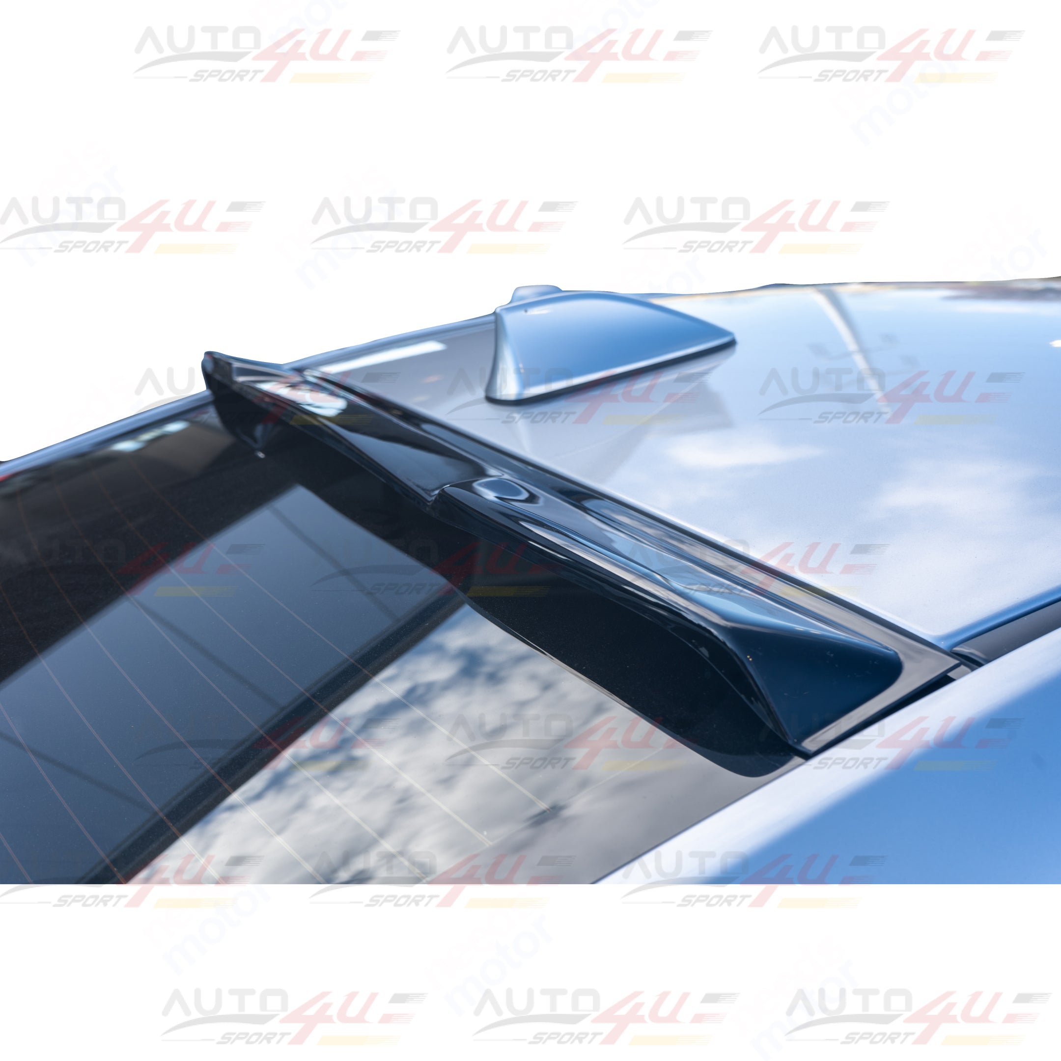 For Acura TL 2009-2014 Gloss Black Rear Roof Window Visor Spoiler Wing-8