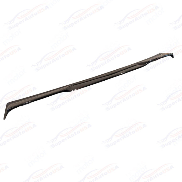 Se adapta al alerón de visera de ventana de techo trasera de BMW Serie 4 F36 negro brillante 2015-2020 