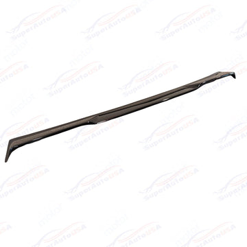 Compatible con Kia Forte 2014-2018 | Alerón de techo trasero/visera de ventana (negro brillante) 