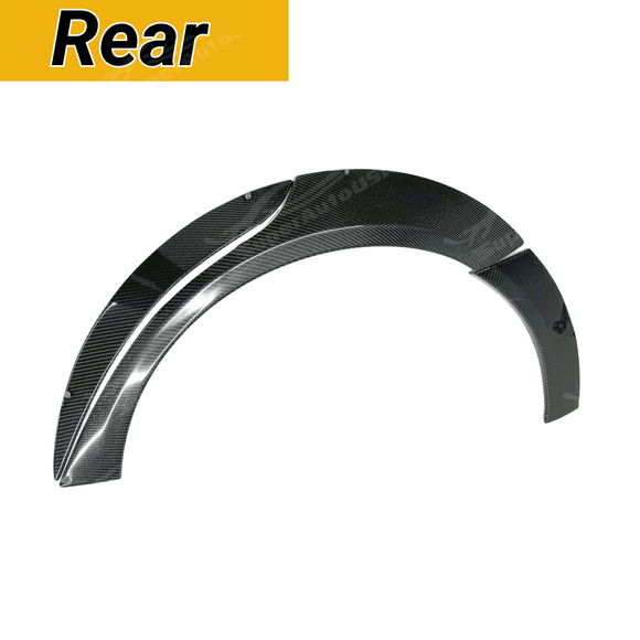 2019 Subaru WRX STI Real Carbon Fiber Wide Body Fender Flares Kit