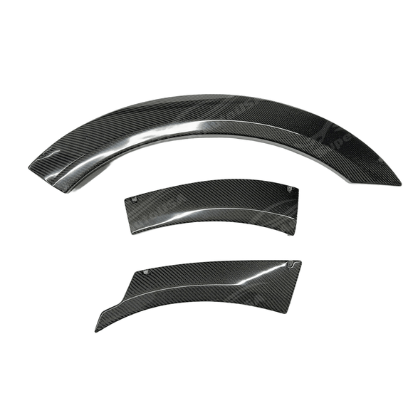 2017 Subaru WRX STI Real Carbon Fiber Mudguard Wheel Eyebrow