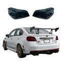 For 2015-2021 Subaru WRX/STI Rear Light Taillight Dark Tinted Overlay Covers-1
