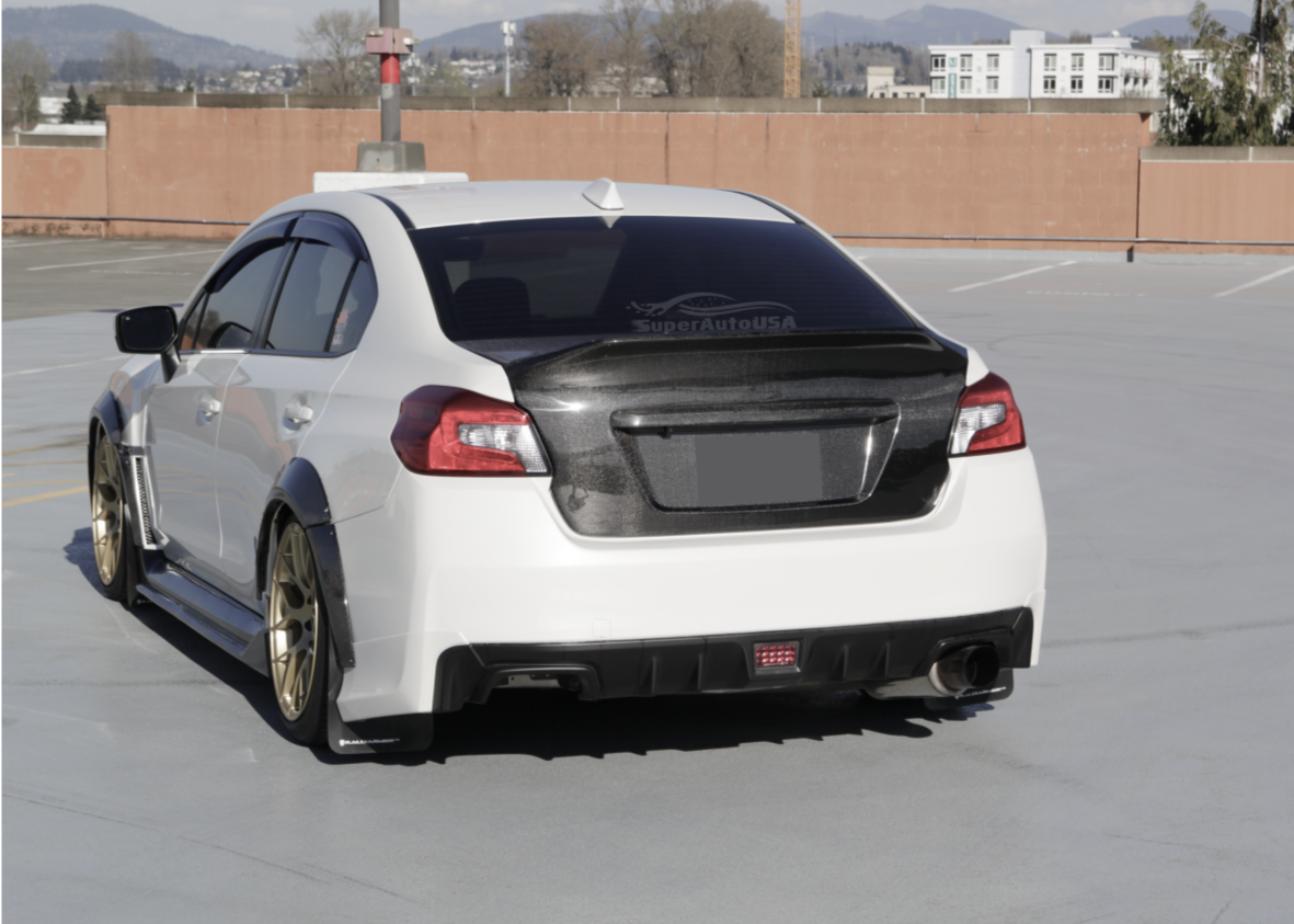 Carbon Fiber Trunk Lid for 2016 Subaru WRX STI