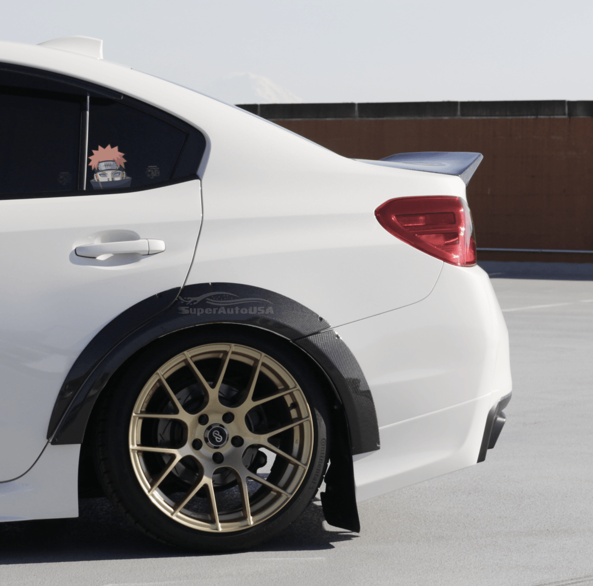 Carbon Fiber High-Kick Duckbill Spoiler For 2015-2021 Subaru WRX STi – Rear Lid Wing