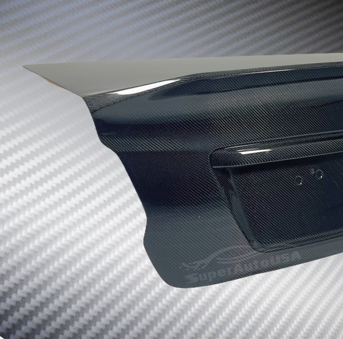 Duckbill Trunk Lid in Carbon Fiber for 2015 Subaru WRX STI