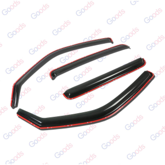 For Honda Civic Hatchback 2022-2025 In-Channel Window Visor Vent Rain Sun Shade Deflectors