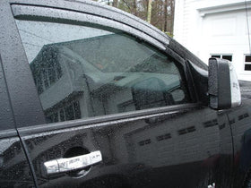 Fit 2015-2021 Chevrolet Colorado In-Channel Vent Window Visors Rain Sun Wind Guards Shade Deflectors