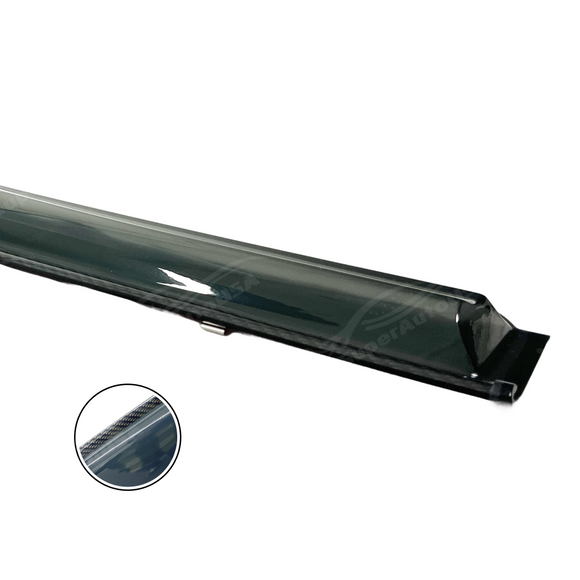 Rain guards for 2014-2020 Acura MDX Technology Package by SuperAutoUSA.
