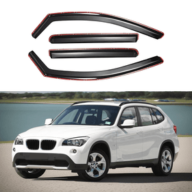 Fit 2009-2012 BMW X1 E84 In-Channel Window Visors Rain Sun Guards Shade Deflectors