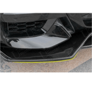 Fits 2018-2023 BMW X3 G01 Gloss Black/ Carbon Fiber Print Front Bumper Lip Spoiler-10