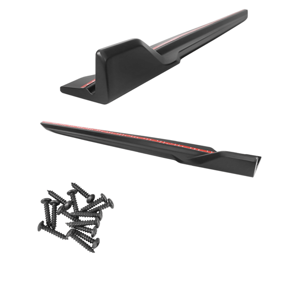 Body Side Skirts Lip Splitter ABS Glossy Black Fits BMW G05 X5 M Sport 2019-2024