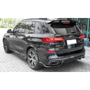 Body Side Skirts Lip Splitter ABS Glossy Black Fits BMW G05 X5 M Sport 2019-2024-2