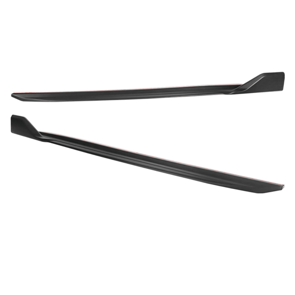 Body Side Skirts Lip Splitter ABS Glossy Black Fits BMW G05 X5 M Sport 2019-2024